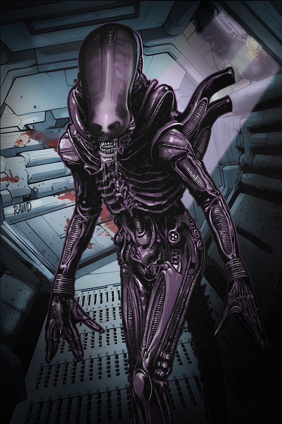 Alien print